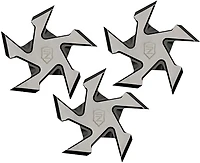 Sierra Zulu 4 in Buzzsaw Throwing Stars 3-Pack