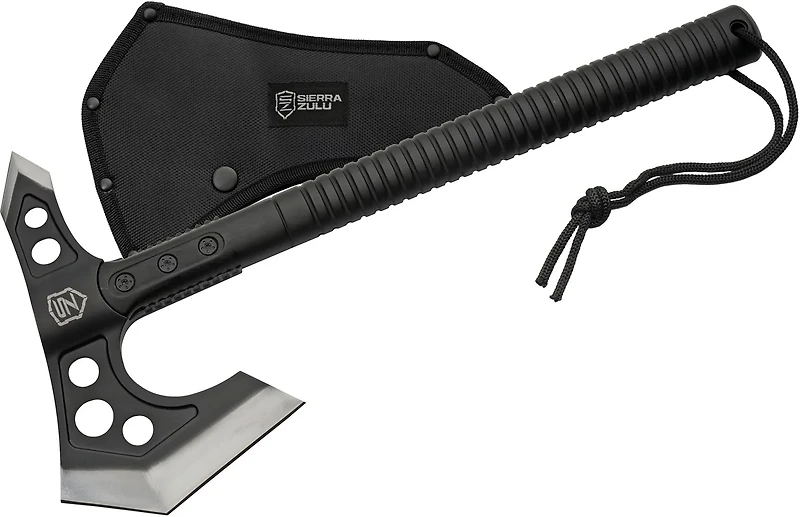 Sierra Zulu Bearded Claw Tactical 17.5 in Axe with Backspike