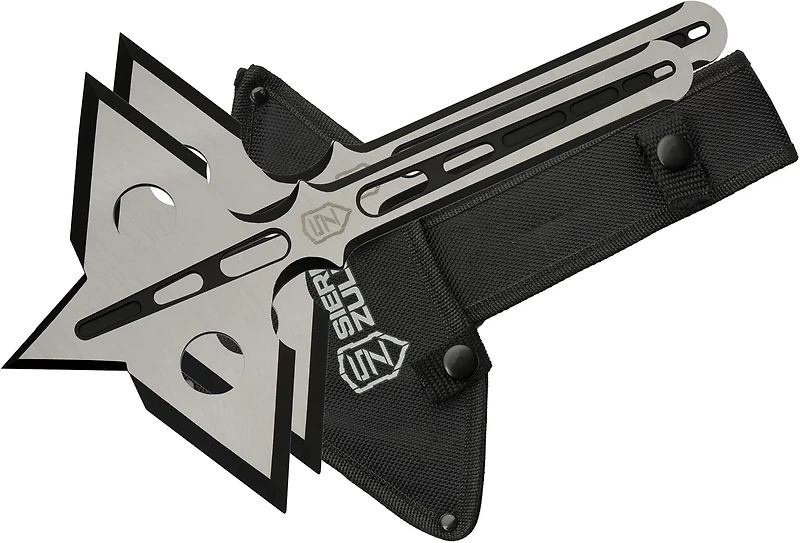 Sierra Zulu 10.5 Northstar Doubled Edged Throwing Axes 2-Pack