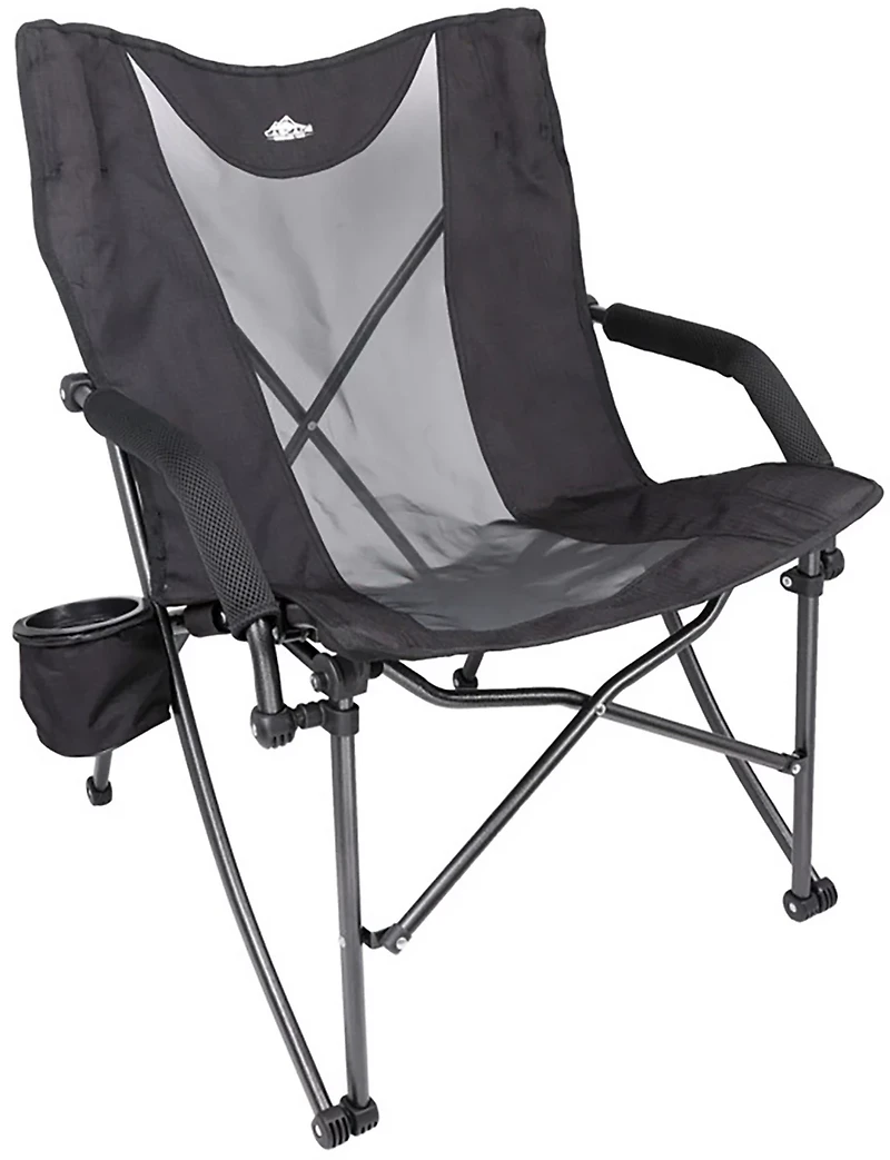 Cascade Mountain Tech Heavy-Duty Low Profile Camp Chair