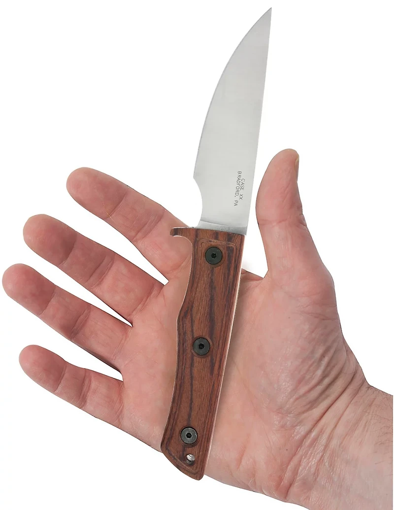 Case Cutlery Hunter Smooth Hardwood Composite Fixed Blade Knife