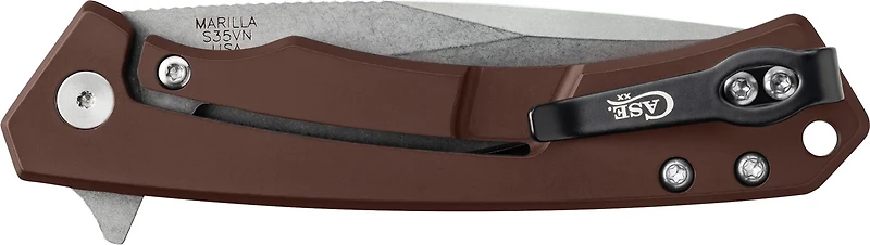 Case Cutlery Anodized Aluminum G-10 Marilla Folding Knife