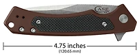 Case Cutlery Anodized Aluminum G-10 Marilla Folding Knife