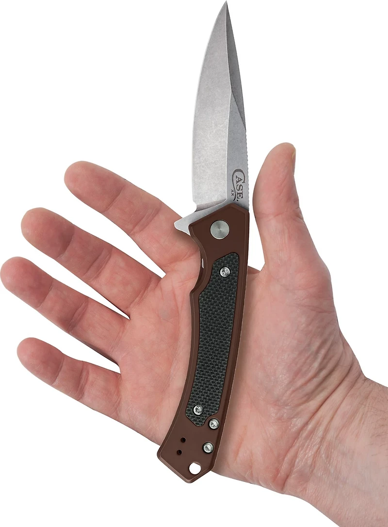 Case Cutlery Anodized Aluminum G-10 Marilla Folding Knife