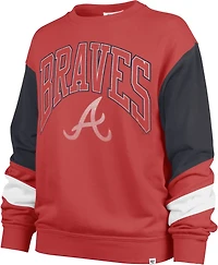 '47 Women's Atlanta Braves Double Header Nova Dorset Park Sweater