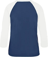 '47 Women's Texas Rangers Harmony Ava Raglan T-shirt