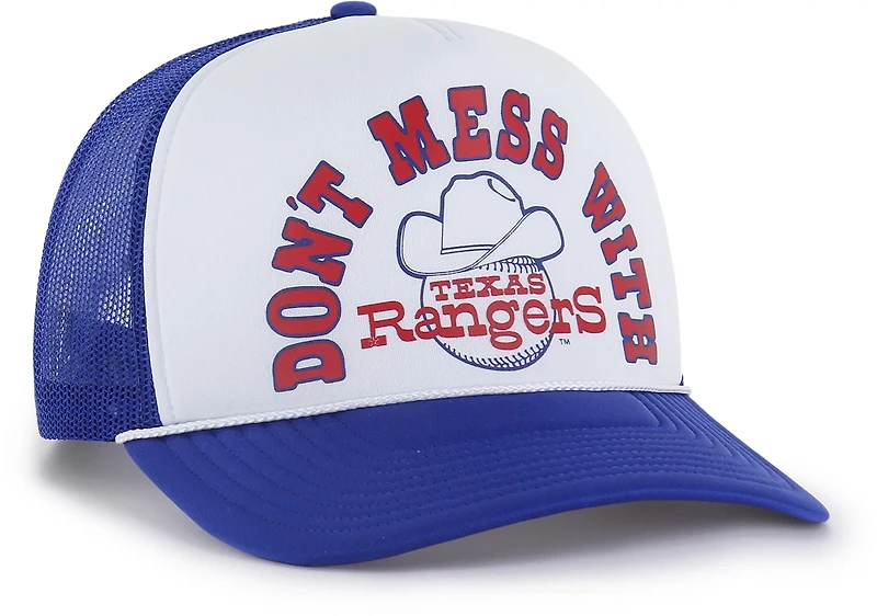 '47 Men's Texas Rangers Region Foam Trucker Cap
