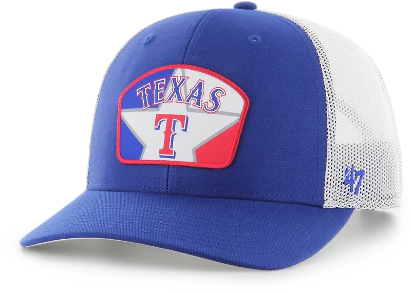 '47 Men's Texas Rangers Region Patch Trucker Cap