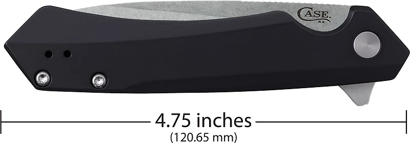 Case Cutlery Milled Anodized Aluminum Kinzua Spear Blade Folding Knife