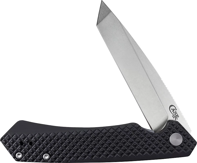Case Cutlery Milled Anodized Aluminum Kinzua Tanto Blade Folding Knife