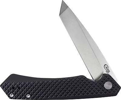 Case Cutlery Milled Anodized Aluminum Kinzua Tanto Blade Folding Knife