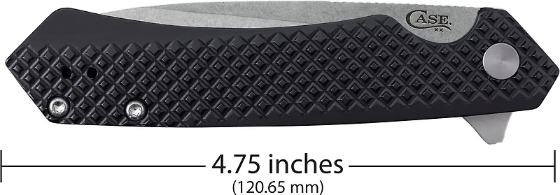 Case Cutlery Anodized Aluminum Kinzua Spear Blade Folding Knife