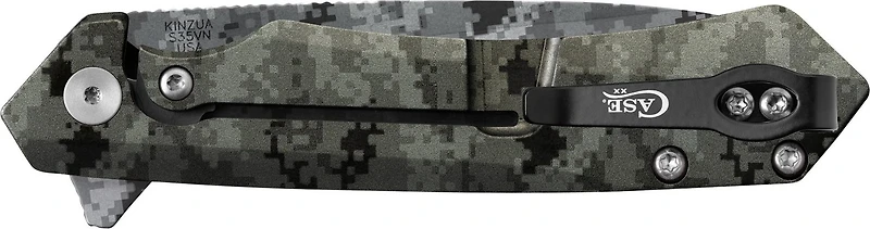 Case Cutlery Kinzua Custom DLC-Coated Spear Blade Folding Knife