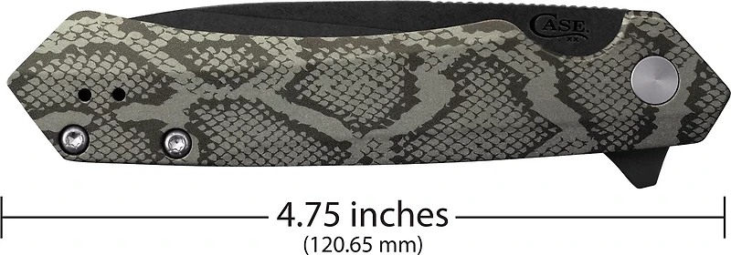 Case Cutlery Kinzua Custom DLC-Coated Spear Blade Folding Knife