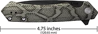 Case Cutlery Kinzua Custom DLC-Coated Spear Blade Folding Knife