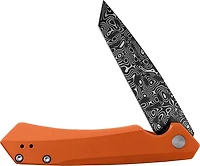 Case Cutlery Kinzua Custom DLC-Coated Tanto Blade Folding Knife