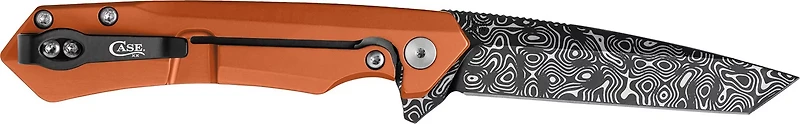 Case Cutlery Kinzua Custom DLC-Coated Tanto Blade Folding Knife