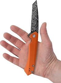 Case Cutlery Kinzua Custom DLC-Coated Tanto Blade Folding Knife