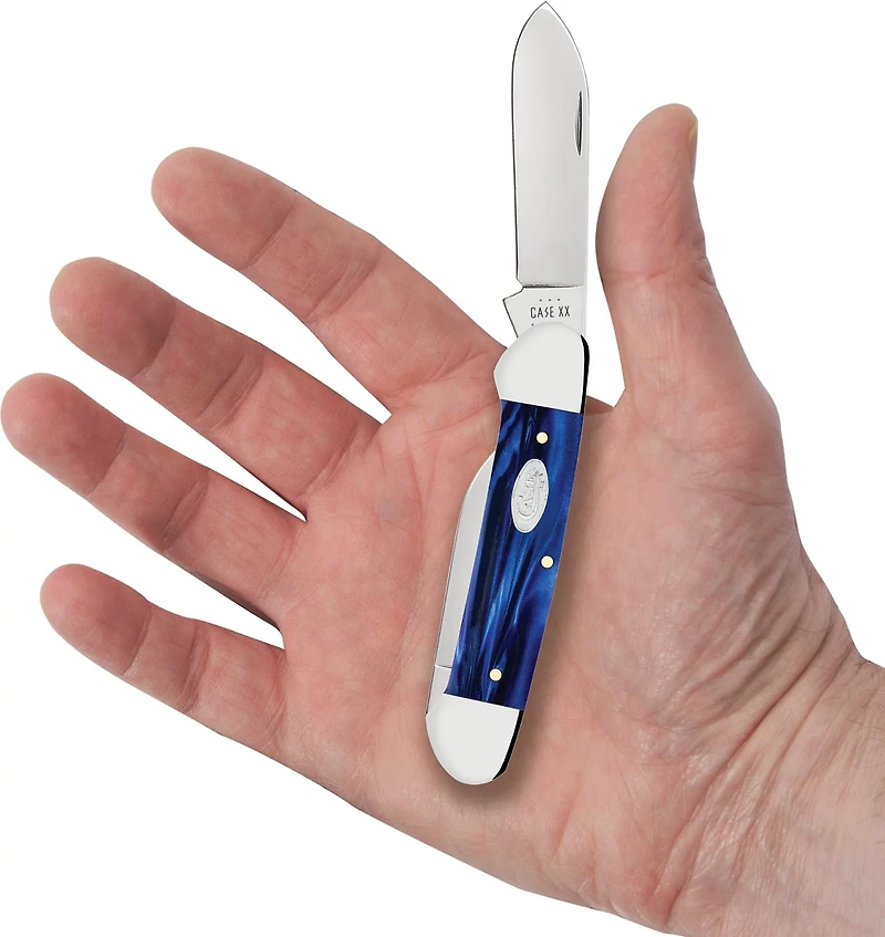 Case Cutlery Smooth Pearl Kirinite Folding Canoe Knife