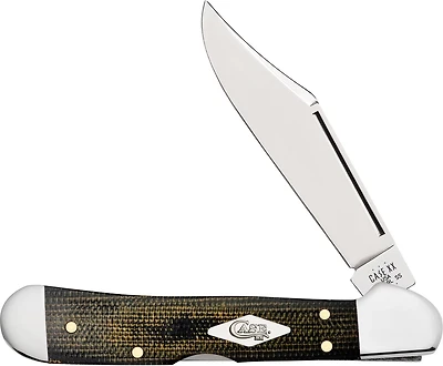 Case Cutlery Mini Copperlock Micarta Pocket Knife