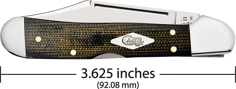 Case Cutlery Mini Copperlock Micarta Pocket Knife
