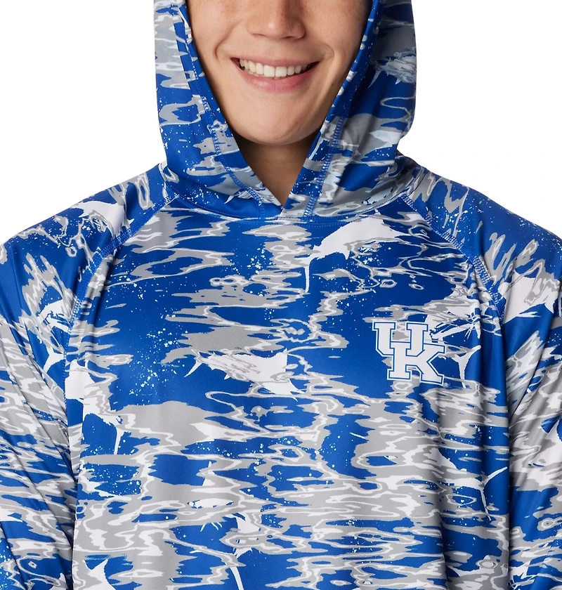 Columbia Sportswear Men's University of Kentucky Rippled Super Terminal Tackle Hoodie