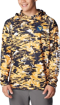 Columbia Sportswear Men's West Virginia University Rippled Super Terminal Tackle Hoodie