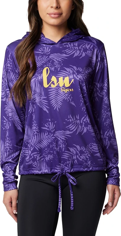 Columbia Sportswear Women's Louisiana State University Summerdry Graphic Hoodie
