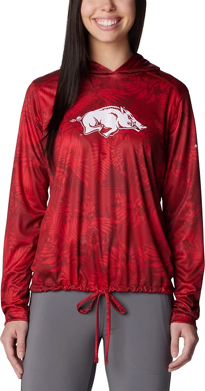 Columbia Sportswear Women's University of Arkansas Summerdry Graphic Hoodie