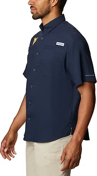 Columbia Sportswear Men's West Virginia University PFG Tamiami Button Down Shirt