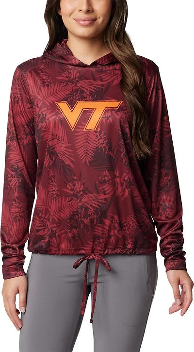 Columbia Sportswear Women's Virginia Tech Summerdry Graphic Hoodie