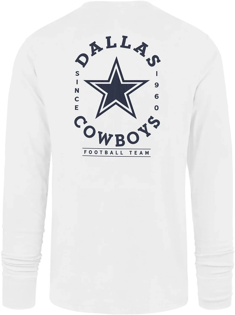 '47 Men's Dallas Cowboys Fall Back Print Franklin Long Sleeve T-shirt