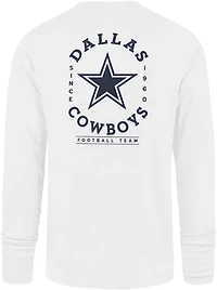 '47 Men's Dallas Cowboys Fall Back Print Franklin Long Sleeve T-shirt