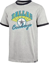'47 Men's Dallas Cowboys Wax Pack Dalton Ringer T-shirt