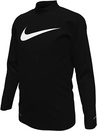 Nike Boys' Swim Multi-Logo Long Sleeve Hydroguard