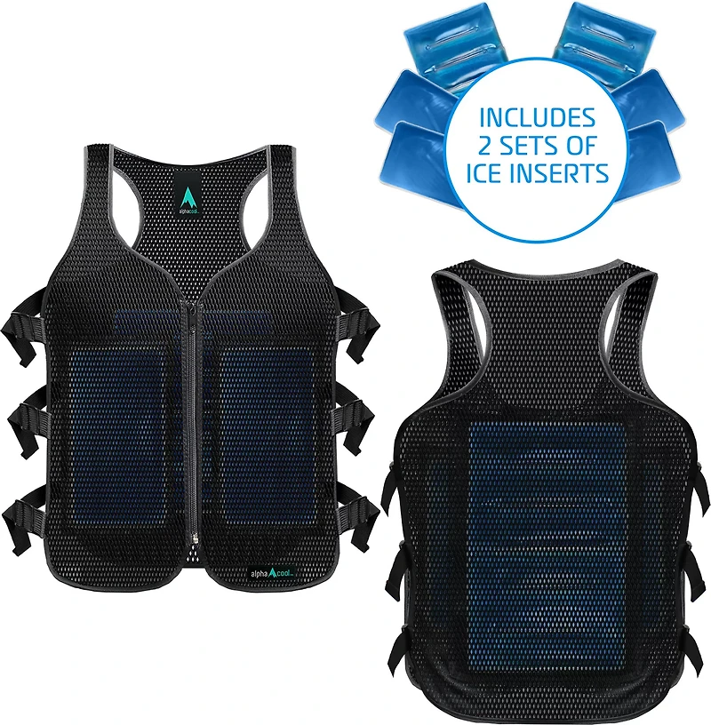AlphaCool Artic Frosty Mesh Ice Vest with Replacement Ice Packs