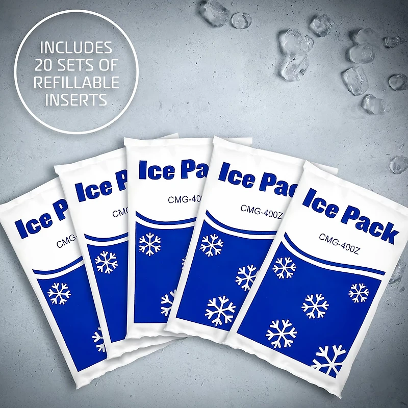 AlphaCool Artic Self-Fill Ice Cooling Vest with Reusable Ice Packs