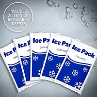 AlphaCool Artic Self-Fill Ice Cooling Vest with Reusable Ice Packs