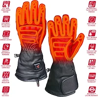 Gerbing Adults' 7V Hard Knuckle Battery Heated Gloves