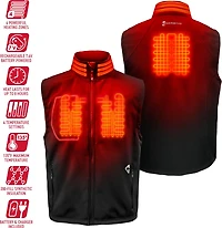 Gerbing Men's Thermite 2.0 Heated Fleece Vest