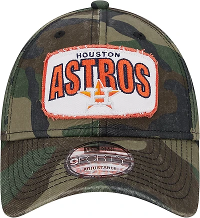 New Era Men's Astros Camo Game Day 9FORTY Cap
