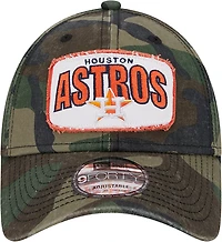 New Era Men's Astros Camo Game Day 9FORTY Cap