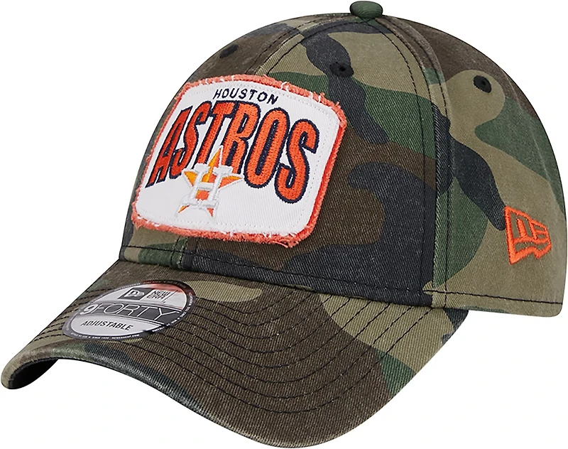 New Era Men's Astros Camo Game Day 9FORTY Cap