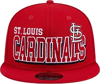 New Era Men's Cardinals Game Day Wordmark 9FIFTY Cap