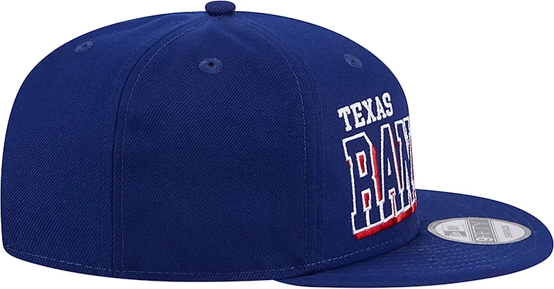 New Era Men's Rangers Game Day Wordmark 9FIFTY Cap