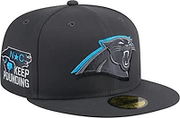 New Era Men's Panthers Official 24 Draft 5950 Cap