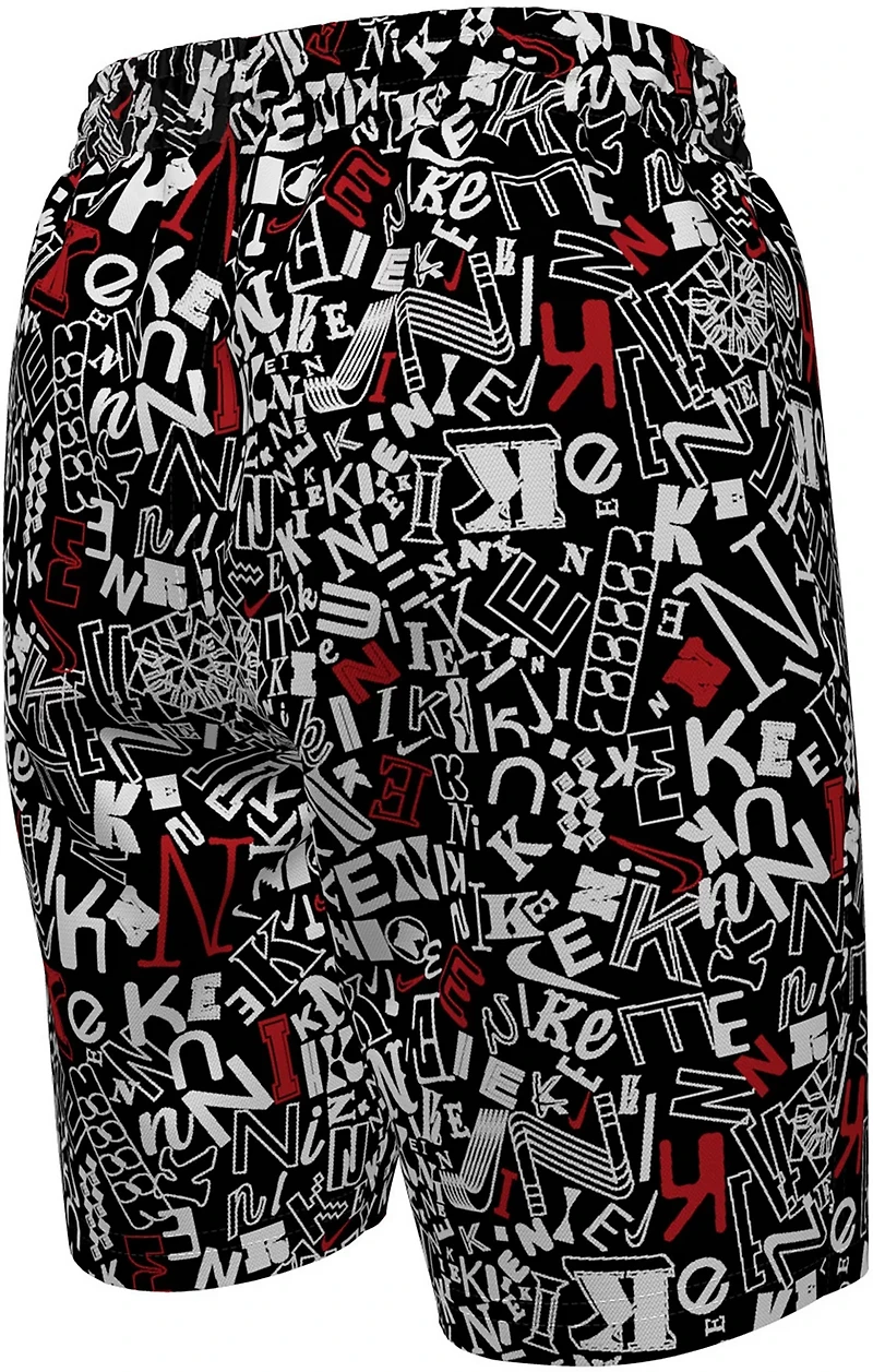 Nike Boys' Swim Blender Volley Shorts 7