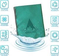 AlphaCool Microfiber Instant Cooling Towels 2-Pack