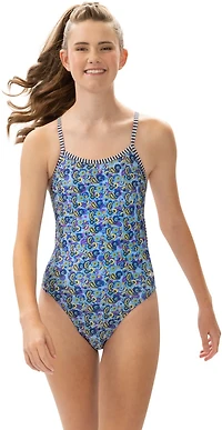 Dolfin Women's Uglies Print String Back 1-Piece Swimsuit