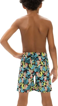 Dolfin Toddler Boys' Little Print Swim Trunks